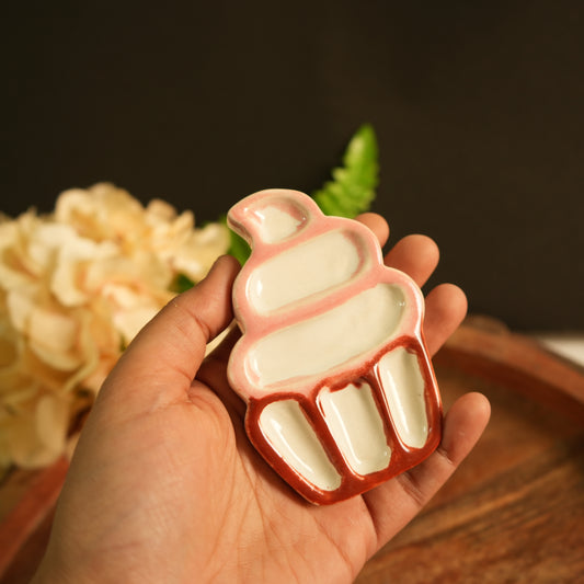 Cupcake tiny ceramic palette in India