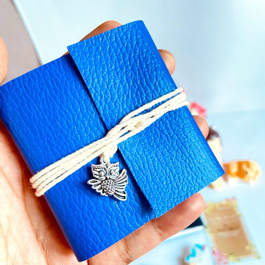 6.5 X 7 cm Miniature Journal (With Charm)